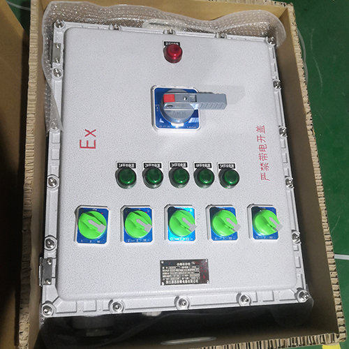 油罐區(qū)防爆控制箱，煉化廠防爆照明動力配電箱，乙烷泵防爆按鈕操作箱，鍋爐房不銹鋼防爆控制箱，雙層門不銹鋼防爆配電箱，離心機防爆控制箱，